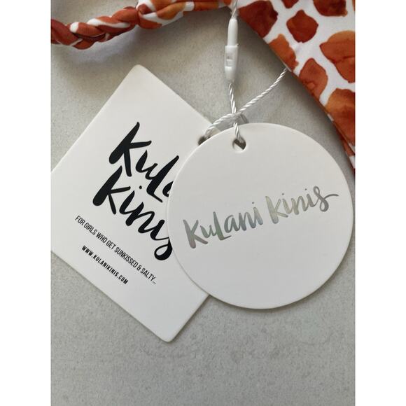 Kulani Kinis Swim Bikini Bottom Braided Cheeky Animal Print Afrika - Picture 6 of 7